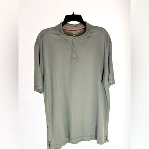 Tommy Bahama Gray Polo Shirt for Men Sz XL Preloved